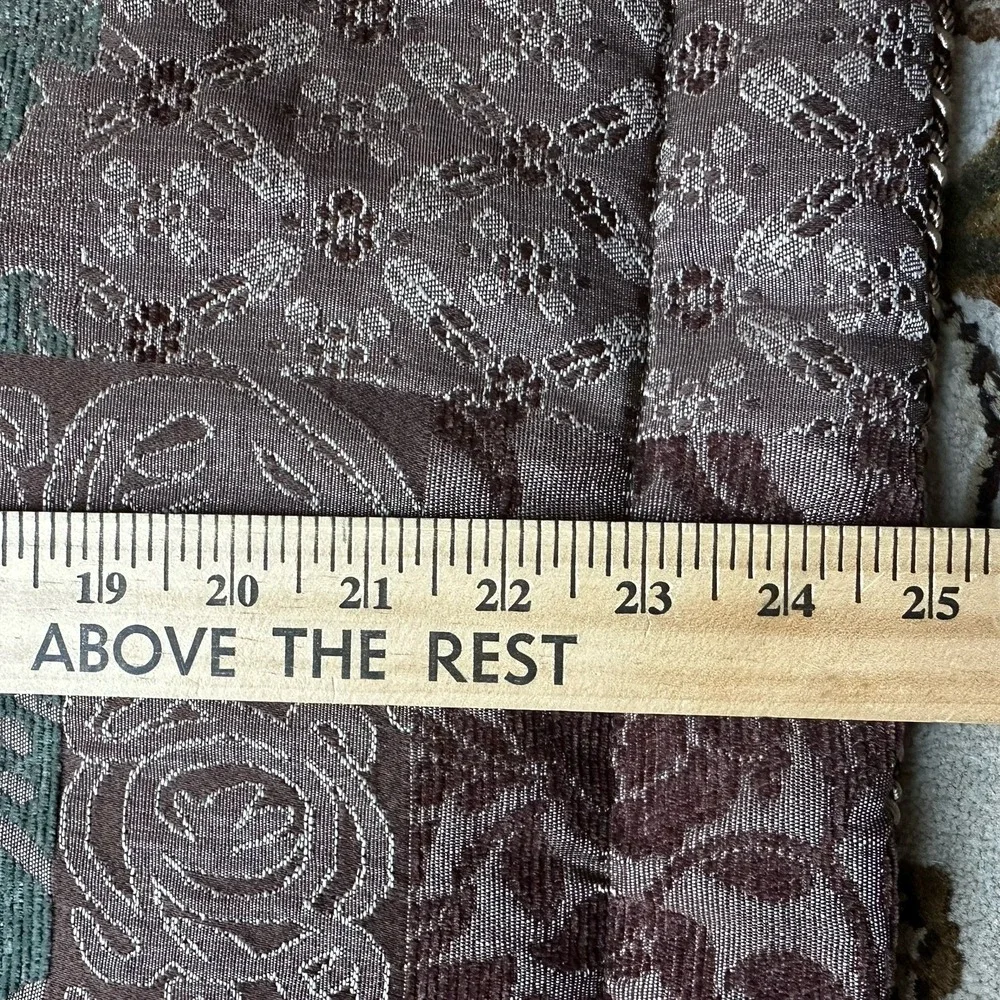 Croscill Home Galleria Quilt Shams 40x25 in California King Brown‎ Teal Set of 2